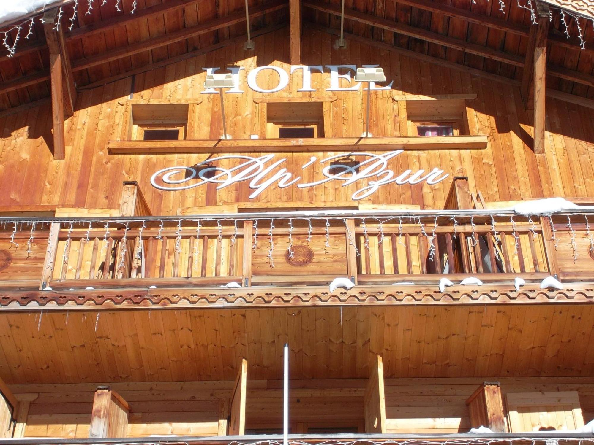 Hotel Alp'Azur Alpe d'Huez Exterior foto